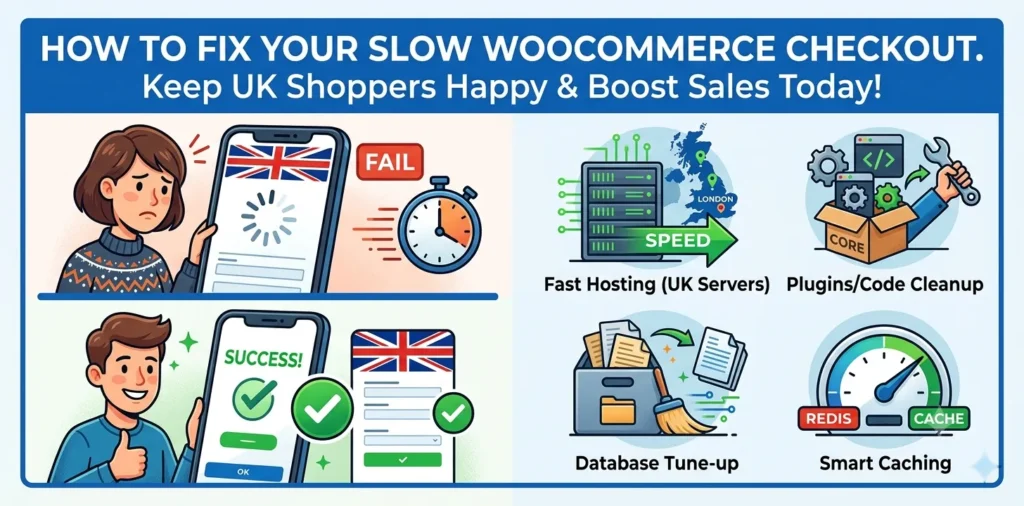 How to fix woocommerce store slow checkout
