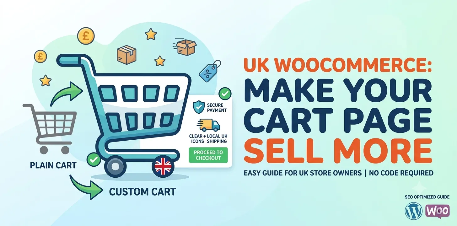 How to set up custom cart page in woocommerce