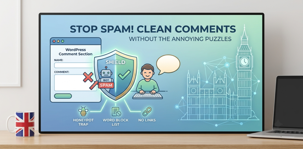 How to stop spam comments on WordPress without captcha
