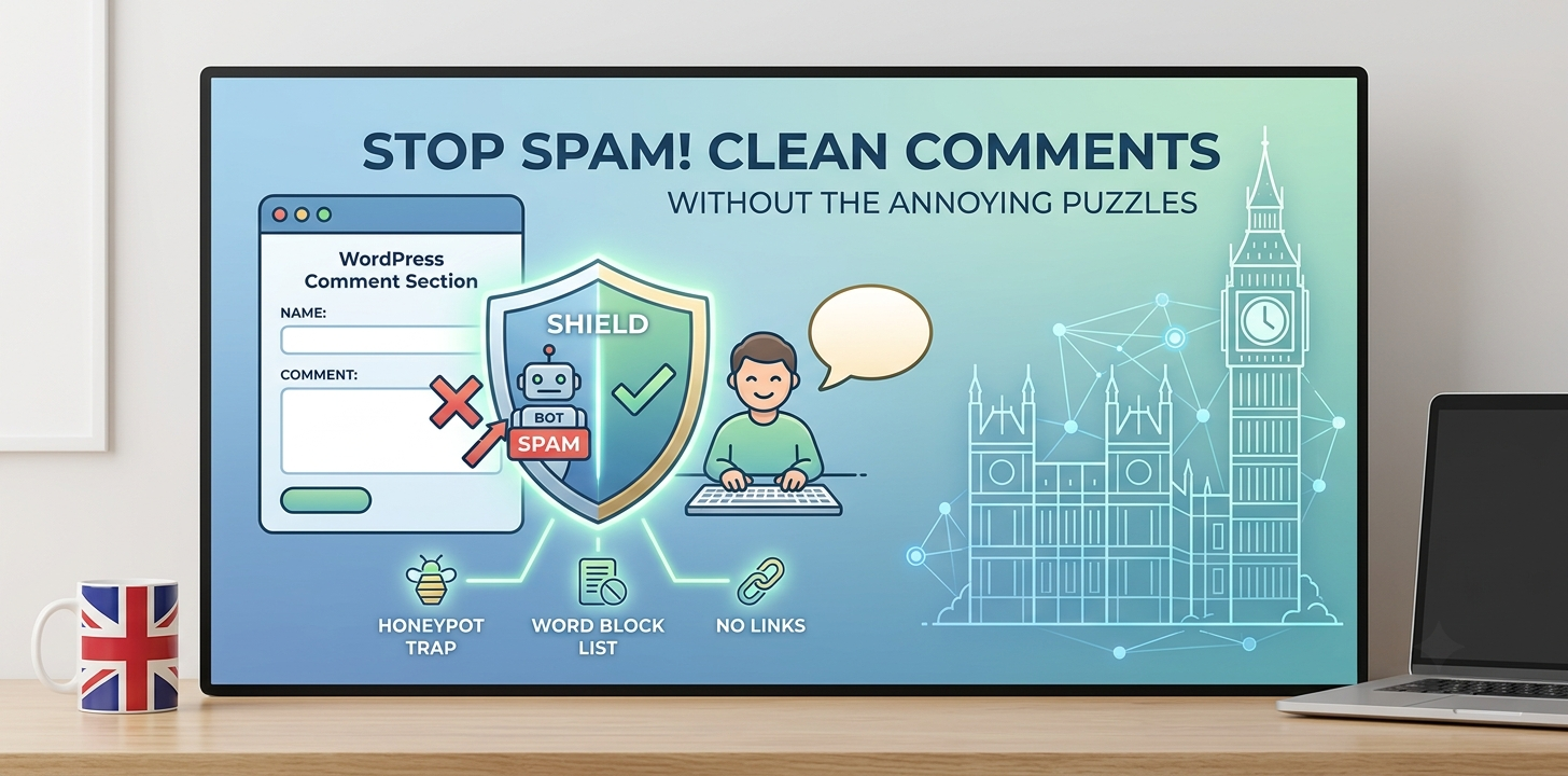 How to stop spam comments on WordPress without captcha